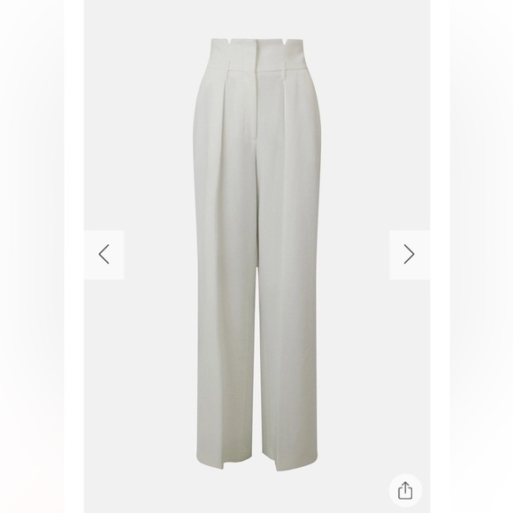 Compact Stretch High Waist Wide Leg Pants by karen Millen NWT - Picture 17 of 17